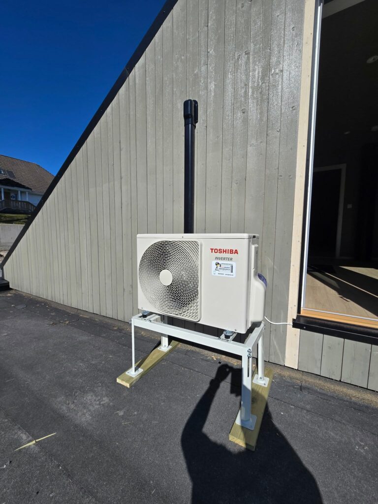 Installasjon av varmepumpe i bolig